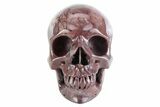 Realistic Red Picture Jasper Skull #382028-1